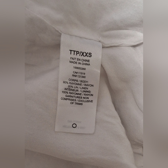 XXS Dynamite Linen Jacket - Picture 3 of 6